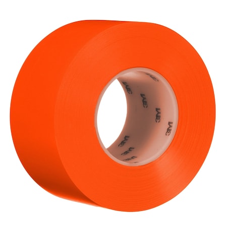3M Floor Marking Tape, Orange, 3in x 36yd 40994