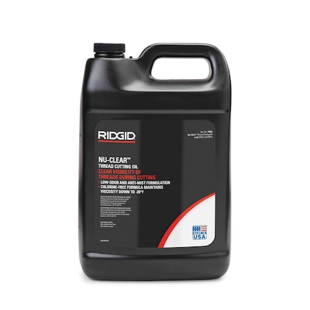 Ridgid Thread Cutting Oil, Nu-Clear, 1 Gal. 70835