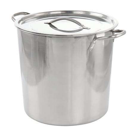 Gibson Everyday Whittington 12 Quart Stainless Steel Stock Pot with Lid 96329.01
