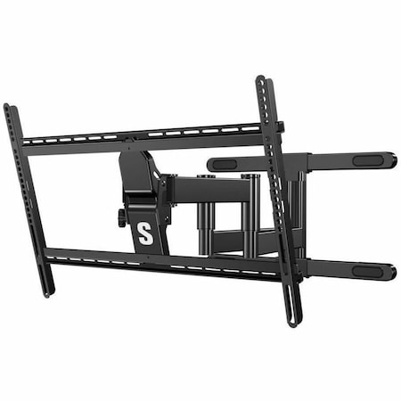 Sanus Large Full Motion TV Mount, 25in exte, dual-stud, 42-90in QLF425-B2