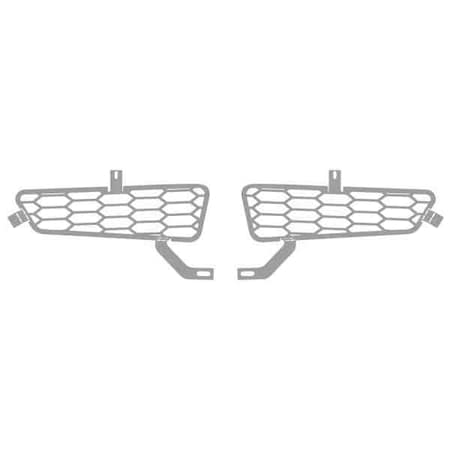 Putco Grill Insert, Honeycomb Style; Polished; Stainless 86168