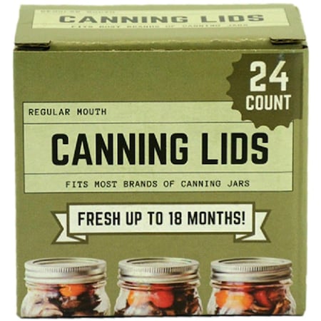 Kdar Regular Canning Lid, 24PK 95000