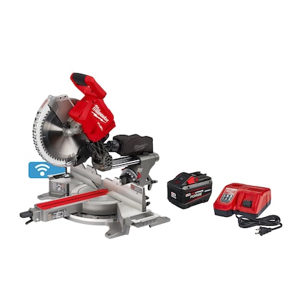 Milwaukee Tool M18 FUEL 12 in. Dual Bevel Sliding Compound Miter Saw Kit 2739-21HD