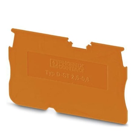 Phoenix Contact D-ST 2 5-0 8 OG End cover length: 48.6 3030511