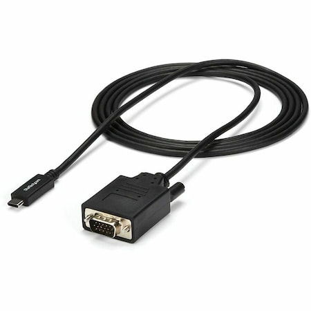Startech.Com 6.6FT/2M USB TYPE C DP ALT MODE HBR2 TO VGA CABLE / 1920X1200/1080P 60HZ / EDI CDP2VGAMM2MB