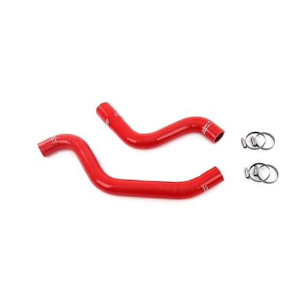 Hps Performance High Temp Reinforced Silicone Radiator Coolant Hose Kit, Red,  57-2141R-RED
