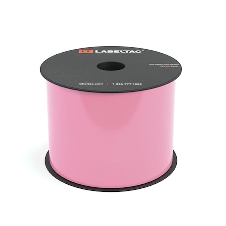 Labeltac LabelTac 4 and Pro Model Label Supply 3.5in x 150ft, Pink LT3512