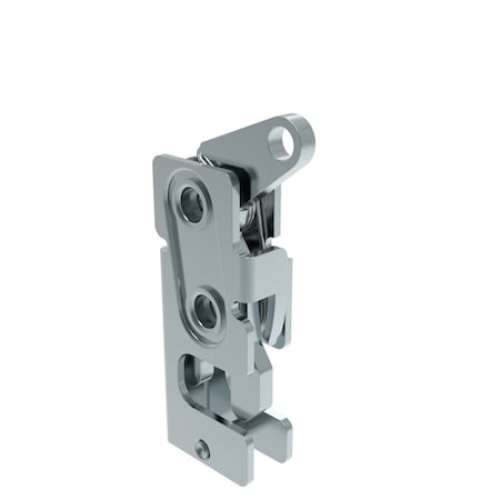 Southco Rotary Push To Close Latch, Small Size, Single Stage, Top Trigger 1/4-20 Thread, Steel R4-10-11-601-10
