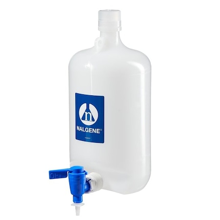 Nalgene Carboy, LDPE, 335 mm H, White, PK6 2318-0010