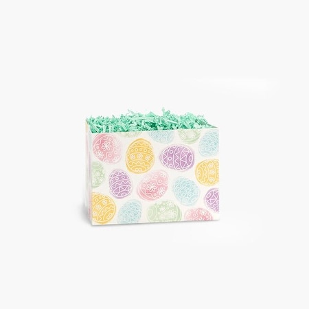 Nashville Wraps Easter Eggs Basket Box, Small 6.75x4x5, 6PK EGS