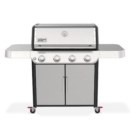 Weber Gas Grill, Liquid Propane, Stainless Steel 1500539