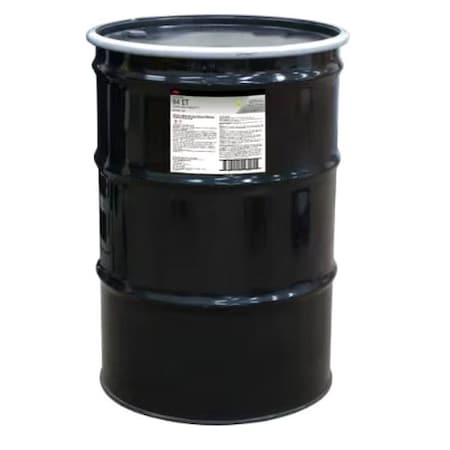 3M Spray Adhesive, Hi-Strength 94ET Series, Clear, 55 gal, Drum 94ET