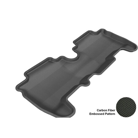 3D Maxpider TOYOTA YARIS 2007-2011 HB/ SCION XD 2008-2013 KAGU BLACK R2 Floor Mat L1TY02421509