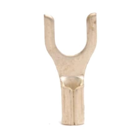 Hillsdale Terminal Fork Terminal, #10 Stud Size, 14 AWG, 600 V, 1000 PK 10160
