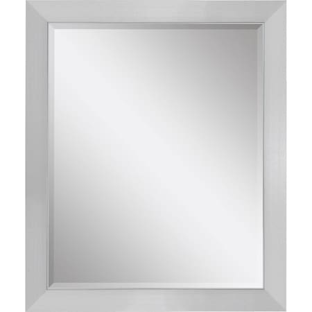 Homeroots 34" Silver Framed Accent Mirror 632838