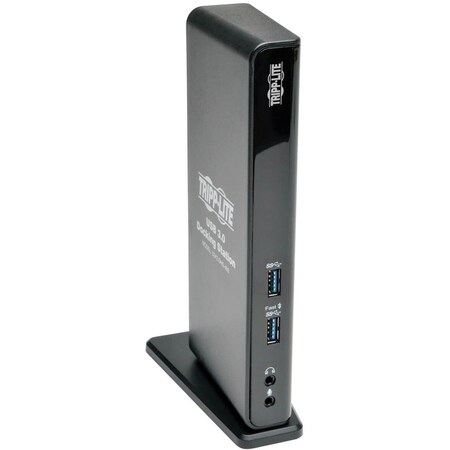Tripp Lite USB 3.0 LAPTOP DUAL HEAD DOCK STATION HDMI DVI AUDIO USB RJ45 U342-DHG-402
