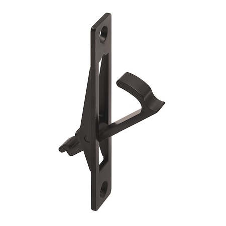 Prime-Line Pocket Door Edge Flush Mortise Pull, Bronze N 72747
