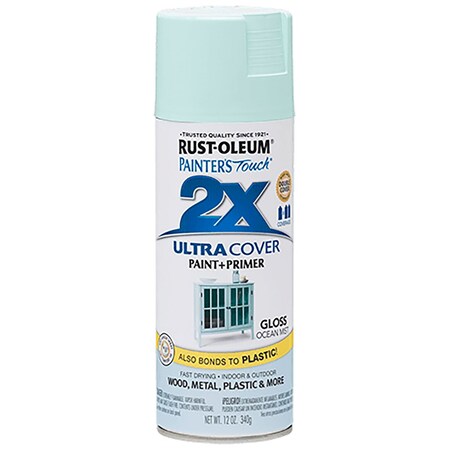 Rust-Oleum Painter's Touch 2X Ultra Cover Gloss Ocean Mist 12 Oz. Spray 283190