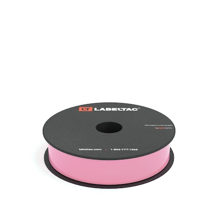 Labeltac LabelTac 4 and Pro Model High Performance 10-Year Vinyl Supply 1in x 150ft, Pink LT112HP