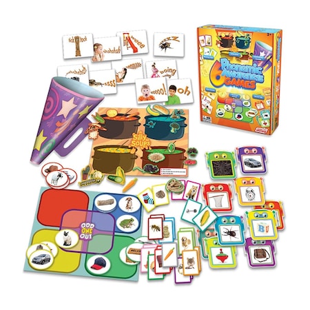 Junior Learning 6 Phonemic Awareness Games JU101310
