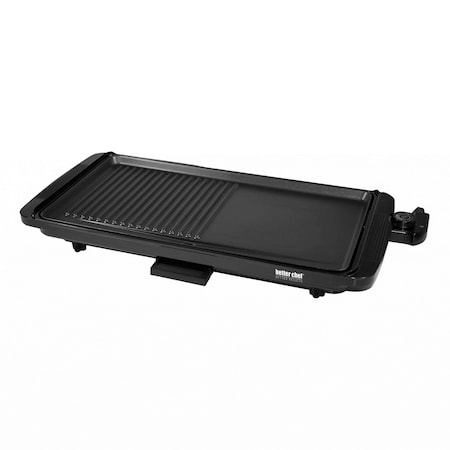 Better Chef 2 in 1 Family Size Electric Counter Top Grill/Griddle IM-347B