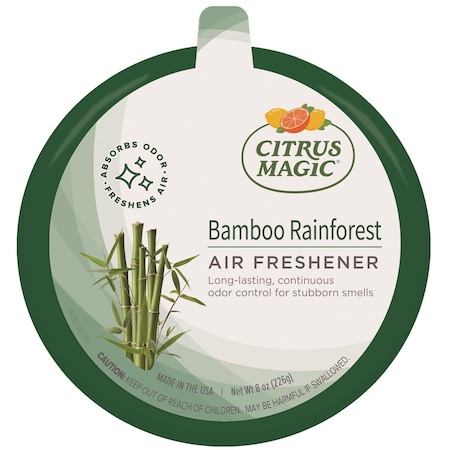 Citrus Magic Bamboo Rainforest Scent Air Freshener 8 oz Solid 1 pk 616473112