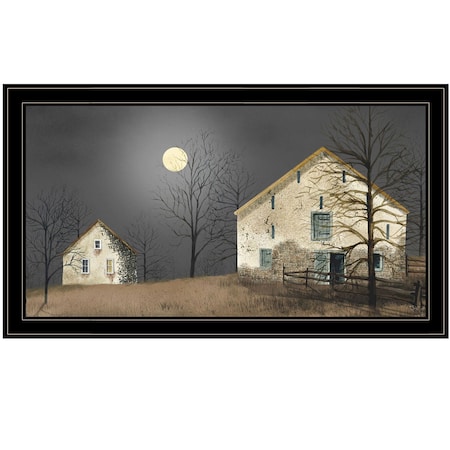 Still of the Night 6 Black Framed Print Wall Art