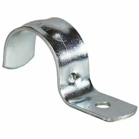 Dottie One Hole Strap, Conduit; Pipe Use, 2 in, Steel, Zinc Plated HW200