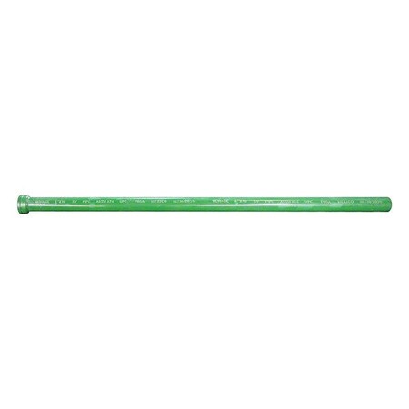 Zoro Select SingleHubPipe, CastIron, 15", 10ft ZFBSVP15S10