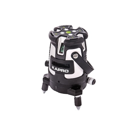 Kapro 875 Green PROLASER Vector, Five Line and One Plumb Dot Laser Level 875-Green