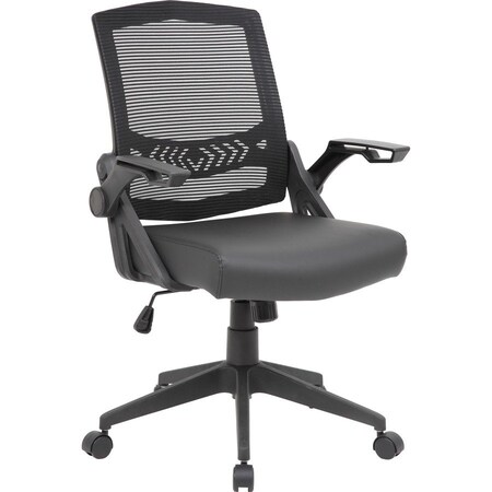 Boss Mesh Task Chair, Adjustable, Black B6223-BK