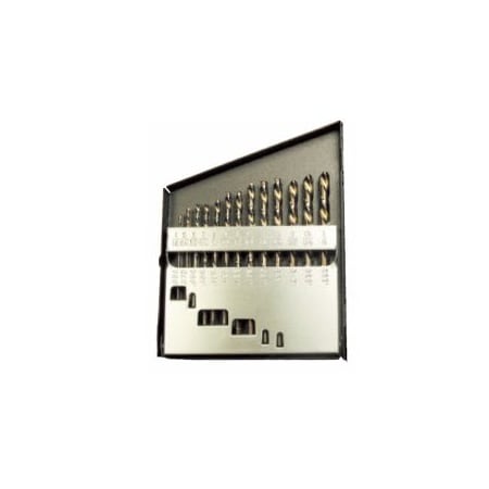 Norseman Drill & Tool Norseman 13 Piece LF13 190AL LeftHand Heavy Duty Jobber Length Spiral Set 87652