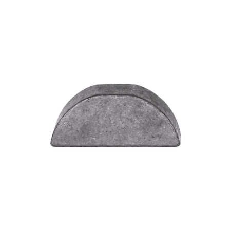 Auveco (No. A) 1/4in x 7/8in Woodruff Keys 1035 Steel, 50PK 3891