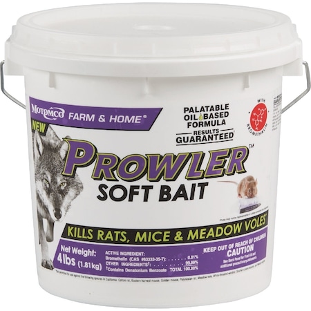 Prowler 4 Lb. Rats Mice & Meadow Voles Soft Bait 31544