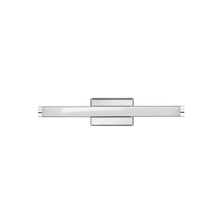 Westgate 24" LED Multi Color Temperature Vanity Lights in Polished Chrome LVB-24-MCT-PC