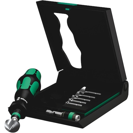 Wera 845/8 1-flute Countersink Bits Set, 8 pieces 5104655001