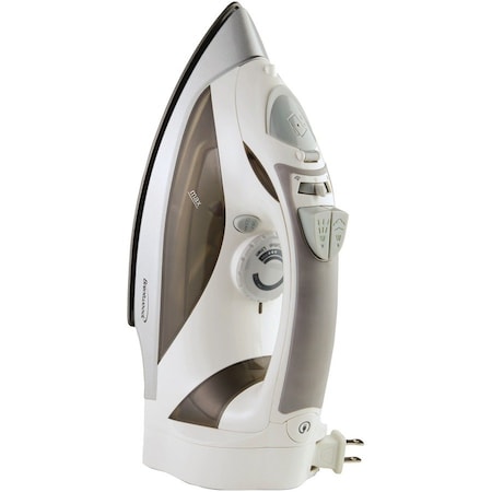 Brentwood Industries Steam Iron With Retractable Cord - White MPI-59W