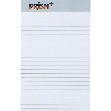 Tops Business Forms TOPS, PRISM + WRITING PADS, NARROW RULE, 5 X 8, PASTEL GRAY, 12PK 63060