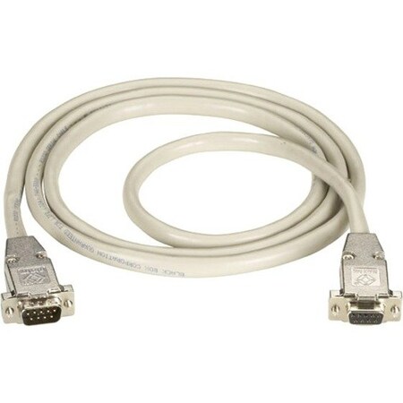 Black Box Black Box RS-232 Shielded Serial Cable, DB9 RS-232 Male to DB9 RS-232 Female, 100 ft EDN12H-0100-MF