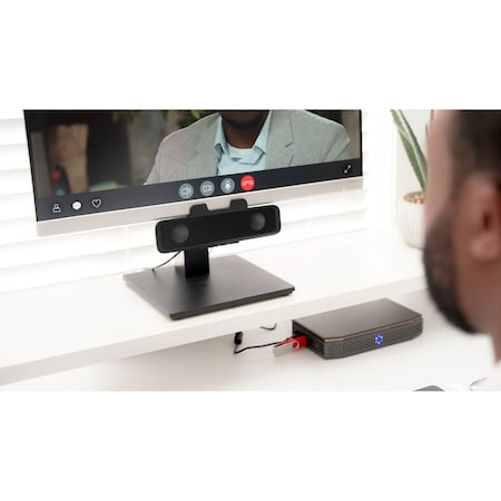 Cyber Acoustics Cyber Acoustics Party Block CA-2890BT Bluetooth Sound Bar Speaker - Black - Wireless LAN - USB CA2890BT