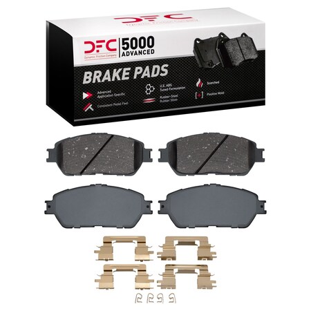 Dfc 5000 Advanced Disc Brake Pad Set, 1551-0906-11