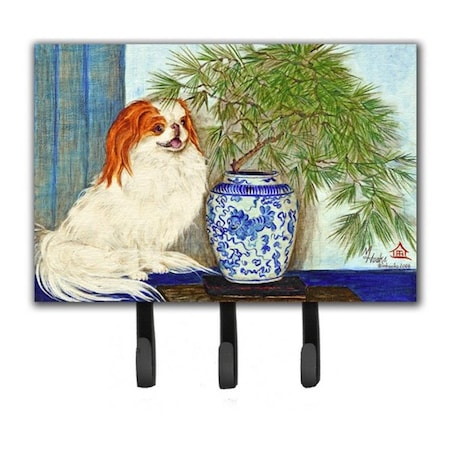 Carolines Treasures Japanese Chin Ming Vase Leash and Key Holder MH1048TH68