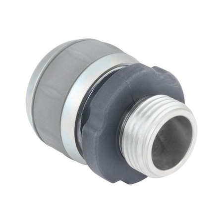 Gilmour 0.75 in. Metal Hose Mender Male Threaded 7684236