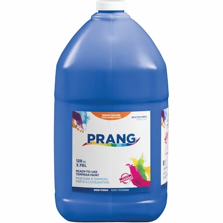 Prang Prang, Ready-To-Use Tempera Paint, Blue, 1 Gal 22805