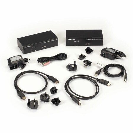 Black Box BLACK BOX KVX 200SER DPFIBEXTNDR DH TX+RX LFP442 KVXLCDPF-200-SFPBN3