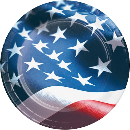 Creative Converting Freedom Flag Dessert Paper Plates, 96PK 374082