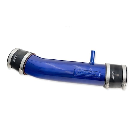 Hps Performance Air Intake Post MAF Aluminum Tube, Blue 27-710BL
