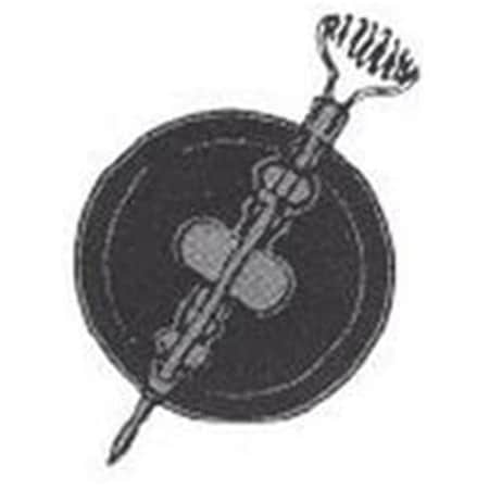 Caracteristicas Atractivas 7 in. Cast Iron Stove Pipe Damper CA3969757