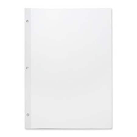 Pen2Paper Reinforced Filler Paper- Plain- 11in.x8-.50in.- White PE2655173