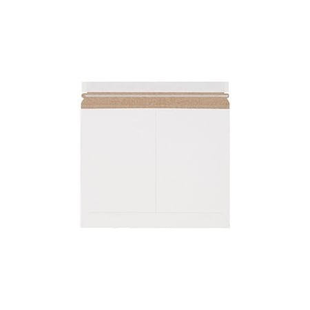 Bubblefast 200-12 1/4 x 9 3/4'' White Stayflats Lite Mailers, 200PK BFRMU129W